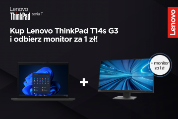 Lenovo ThinkPad seriT Monitor za 1zł aktualność