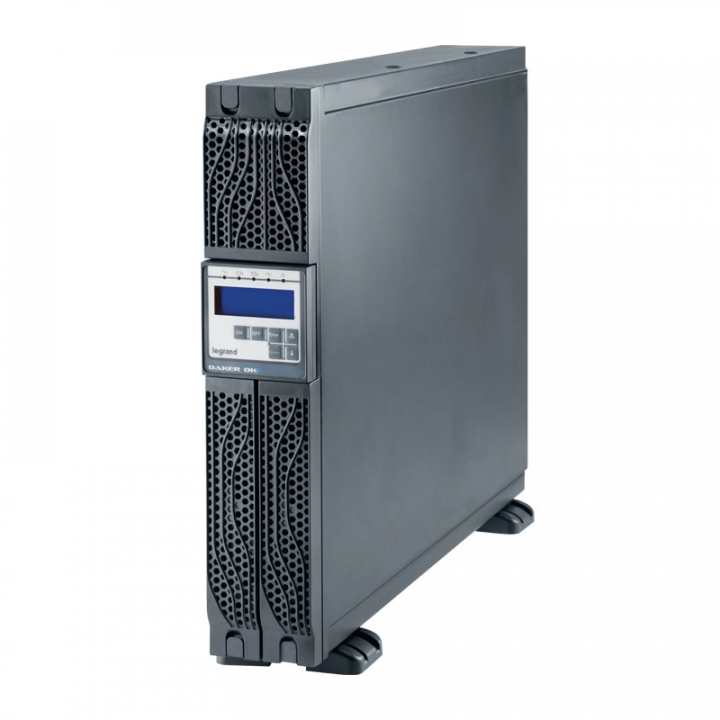 UPS Legrand DAKER DK PLUS 3000 czarny - widok frontu