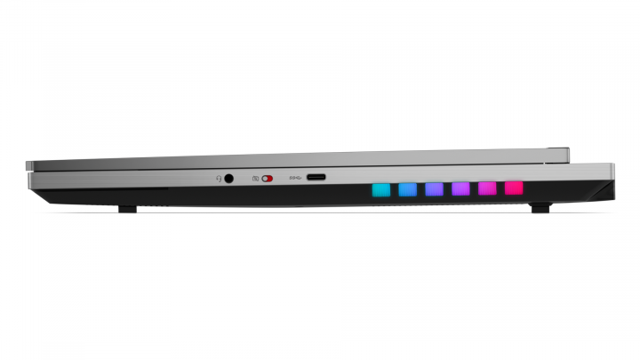 Laptop Lenovo Legion 7 16IAX7 W11H Storm Grey - widok prawej strony