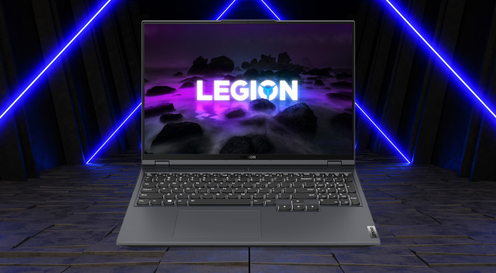 Legion 5 Pro 16ACH6H czarny - baner