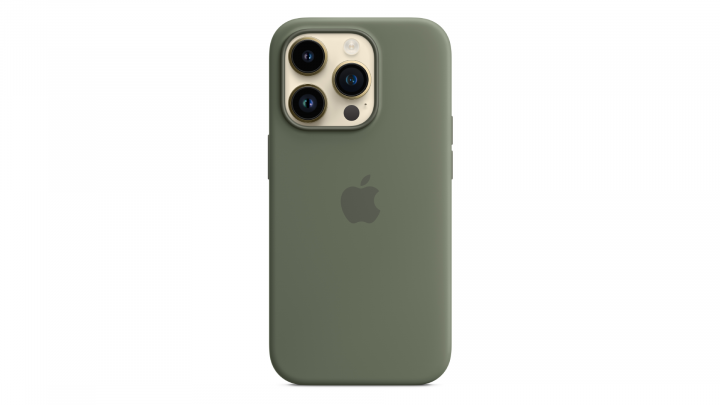 Etui Apple iPhone 14 Pro Silicone Case z MagSafe Olive MQUH3ZM/A 3