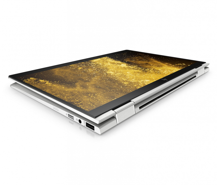 Laptop HP Elitebook x360 1030 G4 srebrny - widok tabletu