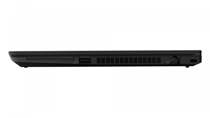 Mobilna stacja robocza Lenovo ThinkPad P14s AMD czarny widok prawej strony