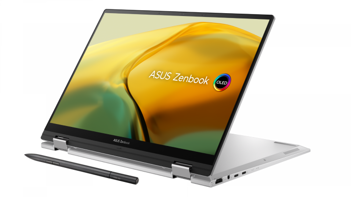 Laptop 2w1 ASUS Zenbook 14 Flip OLED UP3404VA W11P Foggy Silver (Rysik) 7
