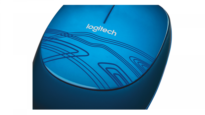 Mysz przewodowa Logitech M105 optyczna niebieska 910-003114 - detale