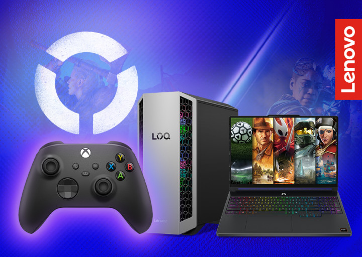 Kup komputer gamingowy Lenovo Legion lub LOQ z Windows 11 i zgarnij kontroler Xbox. 8