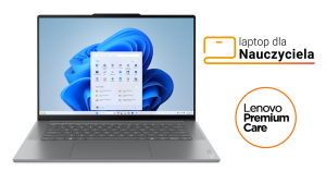 Laptop dla Nauczyciela Lenovo Yoga Slim 7i Aura Edition 83HM002SPB Ultra 7 256V Touch 15,3" 2.8K 120Hz 16GB 512SSD ARC iGPU W11