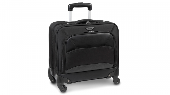Walizka do laptopa Targus Mobile ViP TBR022EU 156 czarna - przód lewa strona