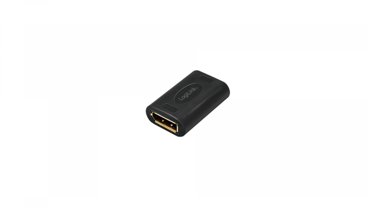 Adapter LogiLink DisplayPort czarny CV0145