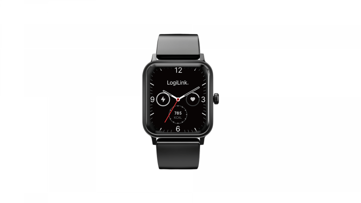 Smartwatch LogiLink LCD BT5.2 IP68 czarny SW0001B 2