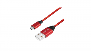 Kabel LogiLink USB 2.0 - microUSB 0,3m CU0151