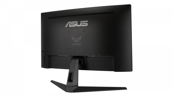 Monitor Asus VG27WQ1B czarny - widok z tyłu prawej strony