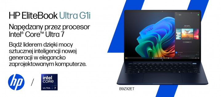 HP EliteBook Ultra G1i - Bądź liderem dzięki mocy sztucznej inteligencji 
