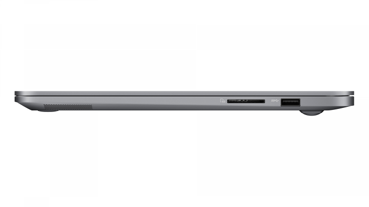 Laptop ASUSPRO P5440FA szary - widok prawej strony