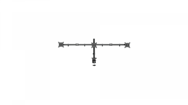 Uchwyt biurkowy na 3 monitory LogiLink 17-27" 7KG 75x75-100x100 BP0173 2