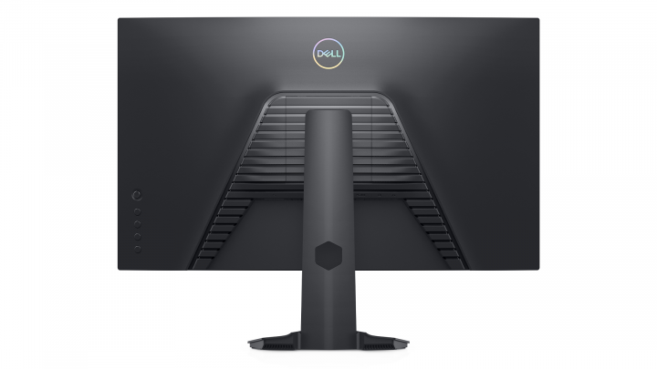 Monitor Dell S2721HGF czarny - widok z tyłu