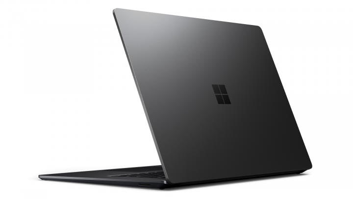 Microsoft Surface Laptop 4 15 czarny widok klapy