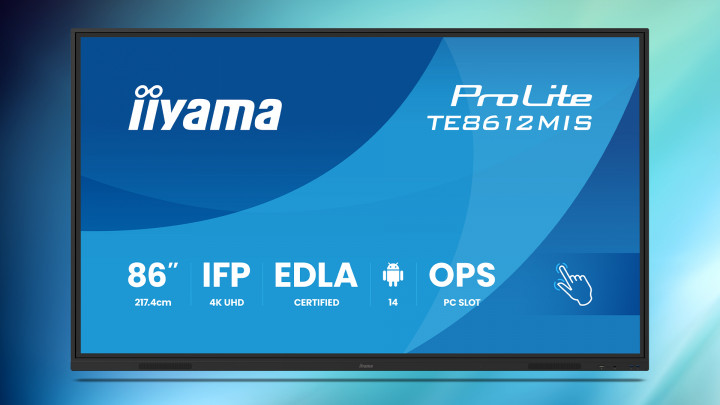 Monitor interaktywny iiyama TE8612MIS-B4AG