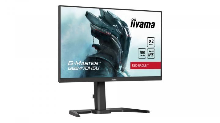 Monitor IIYAMA G-Master GB2470HSU-B6 - widok frontu 4