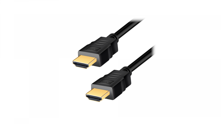 Kabel LogiLink HDMI 2.0 4K/60Hz 1m czarny CH0100 2