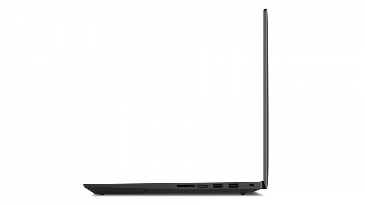 Mobilna stacja robocza Lenovo ThinkPad P1 G5 W11P czarny- widok prawej strony