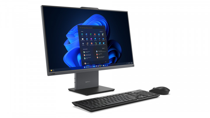 Komputer AiO Lenovo ThinkCentre neo 50a 27 Gen 5 W11P Luna Grey (wireless keyb+mouse) 3