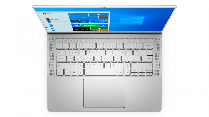 Laptop Dell Inspiron 7400 W10H-widok z góry
