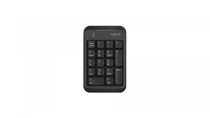 Klawiatura numeryczna LogiLink Bluetooth v5.1 czarna ID0201