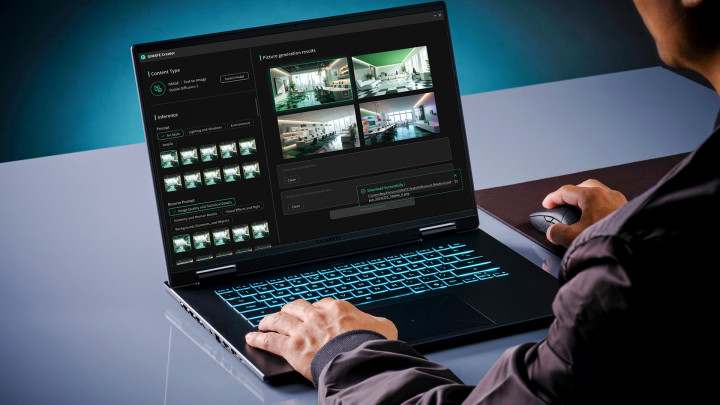 Laptop Gigabyte Gaming A16 AMD (RTX 50 Series) 4