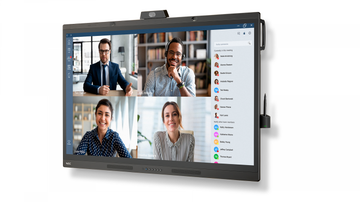 Monitor interaktywny do wideokonferencji MultiSync WD551 55" UHD 400cd/m2 16/7 - 60005140 2