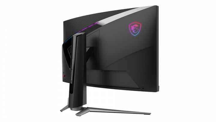 Monitor MSI MPG ARTYMIS 273CQR - widok tyłu lewej strony