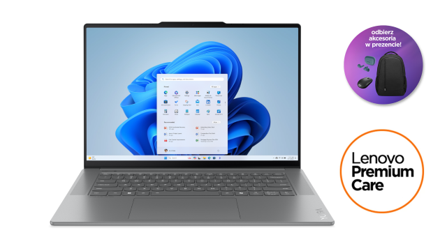 Laptop Lenovo Yoga Slim 7i Aura Edition 83HM002SPB Ultra 7 256V Touch 15,3