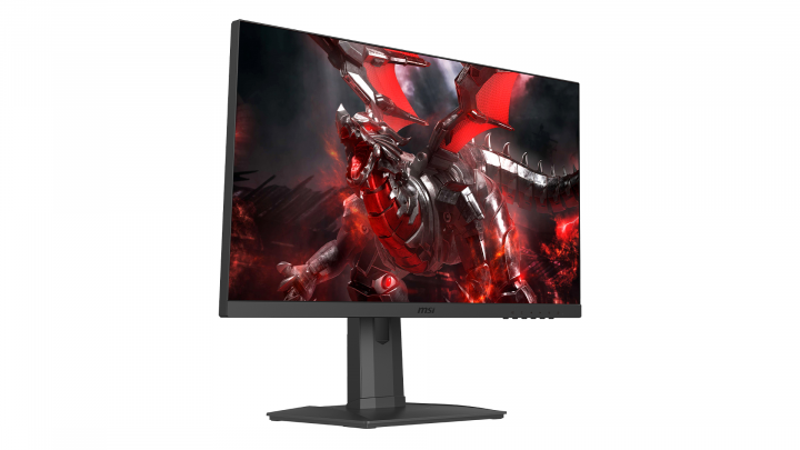 Monitor MSI Optix G251PF widok frontu lewej strony