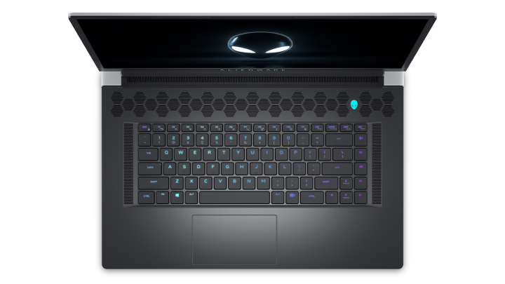 Alienware X17 R1 17R1 - widok klawiatury