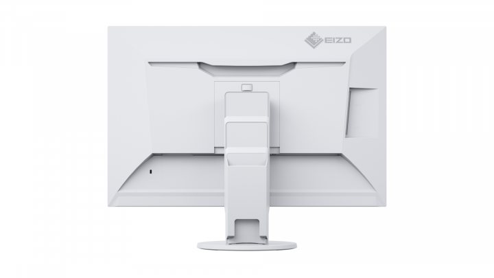 Monitor EIZO FlexScan EV2457 biały - widok z tyłu