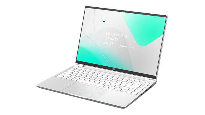 Laptop Gigabyte AERO 14 OLED 2023 Twilight Silver 3
