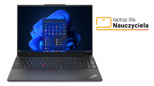 Laptop dla Nauczyciela Lenovo ThinkPad E16 Gen 2 21MA0021PB Ultra 5 125U 16" WUXGA 16GB 512SSD Int W11Pro