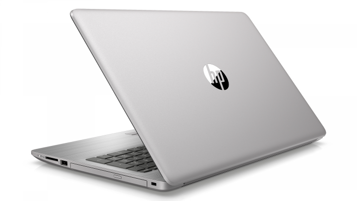 Laptop HP 250 G7 srebrny - widok klapy prawej strony