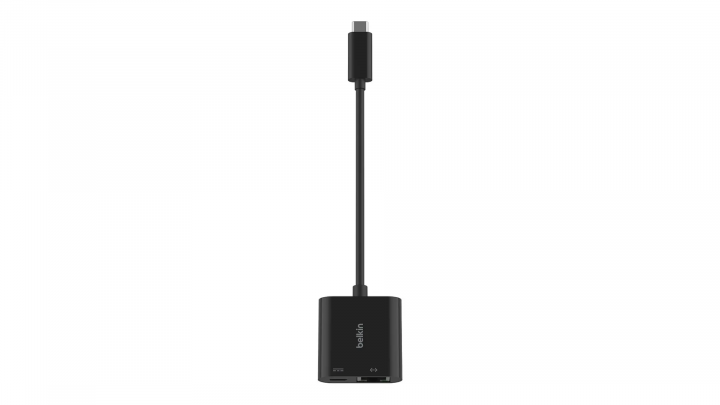 Adapter Belkin USB-C - Ethernet z funkcją ładowania PD 100W - INC019btBK 3