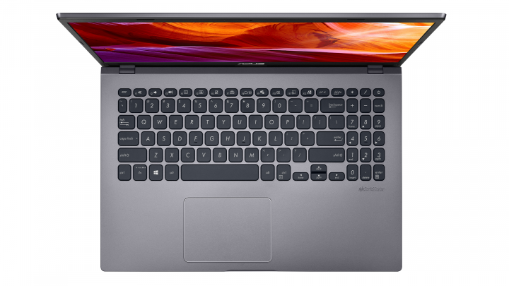 Laptop Asus VivoBook X509JA Slate Grey - widok klawiatury