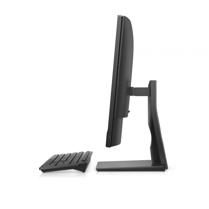 Komputer AiO Dell OptiPlex 5480 czarny - widok prawej strony