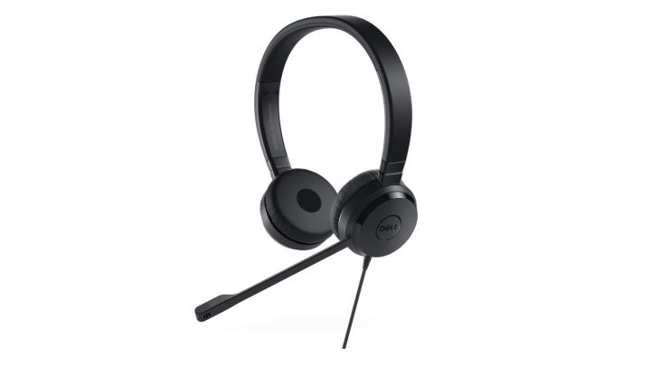 Słuchawki Dell Pro Stereo UC150 520-AAMD widok frontu prawej strony