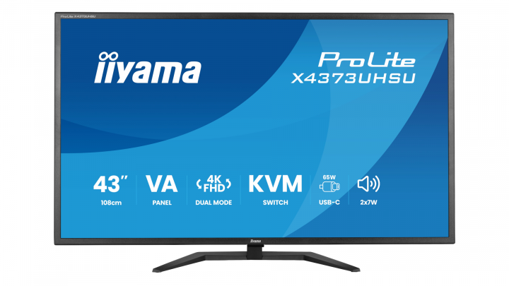 Monitor iiyama ProLite X4373UHSU-B2