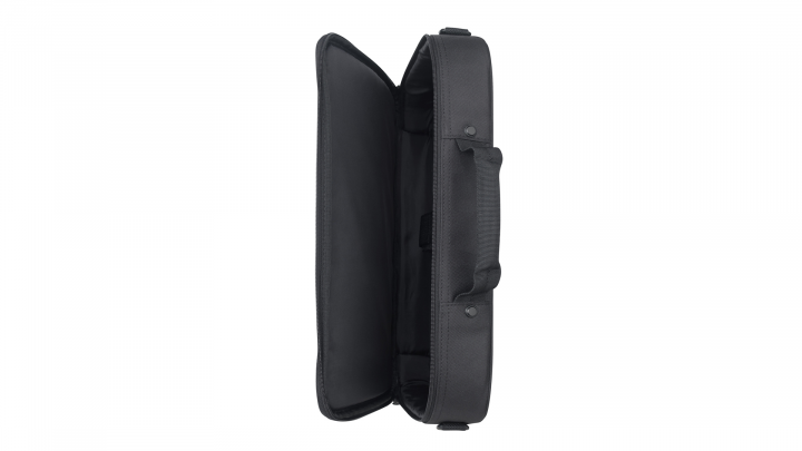 Torba do laptopa Targus Clamshell 16 TBC002EU czarna - otwarta
