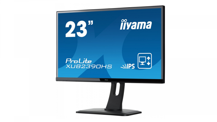 Monitor IIYAMA ProLite XUB2390HS-B1 - widok frontu prawej strony