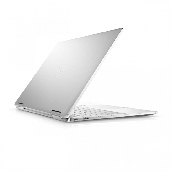 Laptop Dell XPS 13 2w1 7390 biały - widok tyłu lewej strony