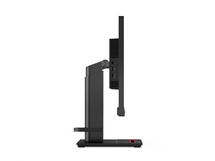 Monitor Lenovo ThinkVision T22v czarny - widok lewej strony