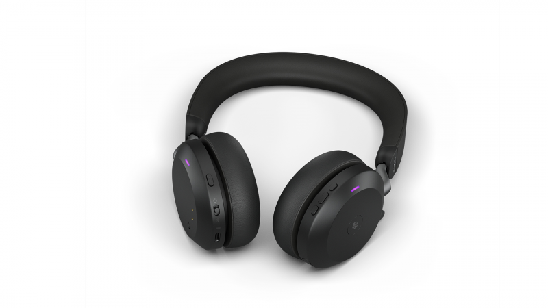 Słuchawki bezprzewodowe Jabra Evolve2 75 USB-C MS Stereo Black