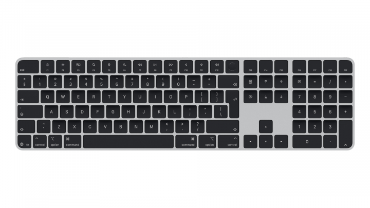 Klawiatura Apple Magic Keyboard z Touch ID i polem numerycznym czarna MXK83Z/A