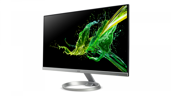 Monitor Acer R270U - widok frontu prawej strony